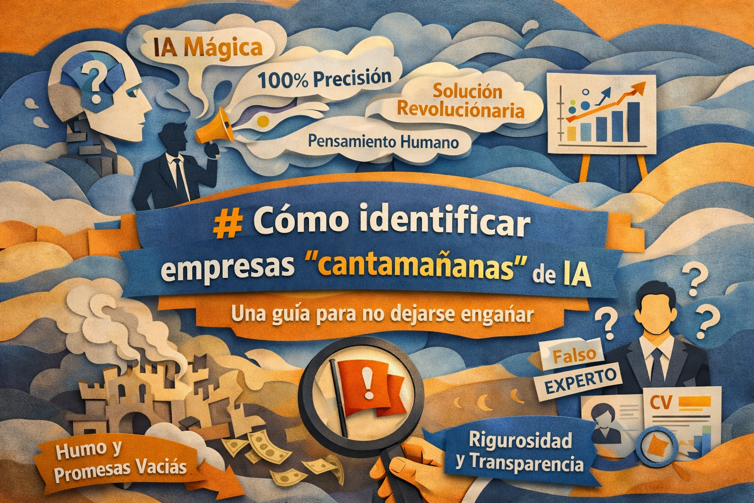 Cómo identificar empresas «cantamañanas» de IA: Una guía para no dejarse engañar