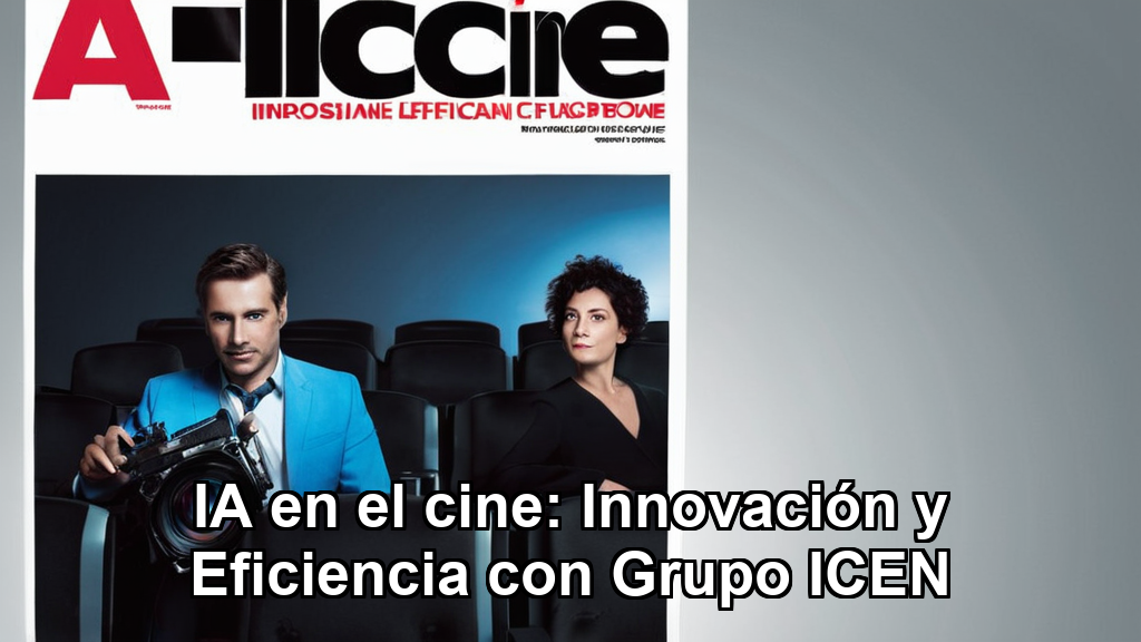 IA en el cine: Innovación y Eficiencia con Grupo ICEN