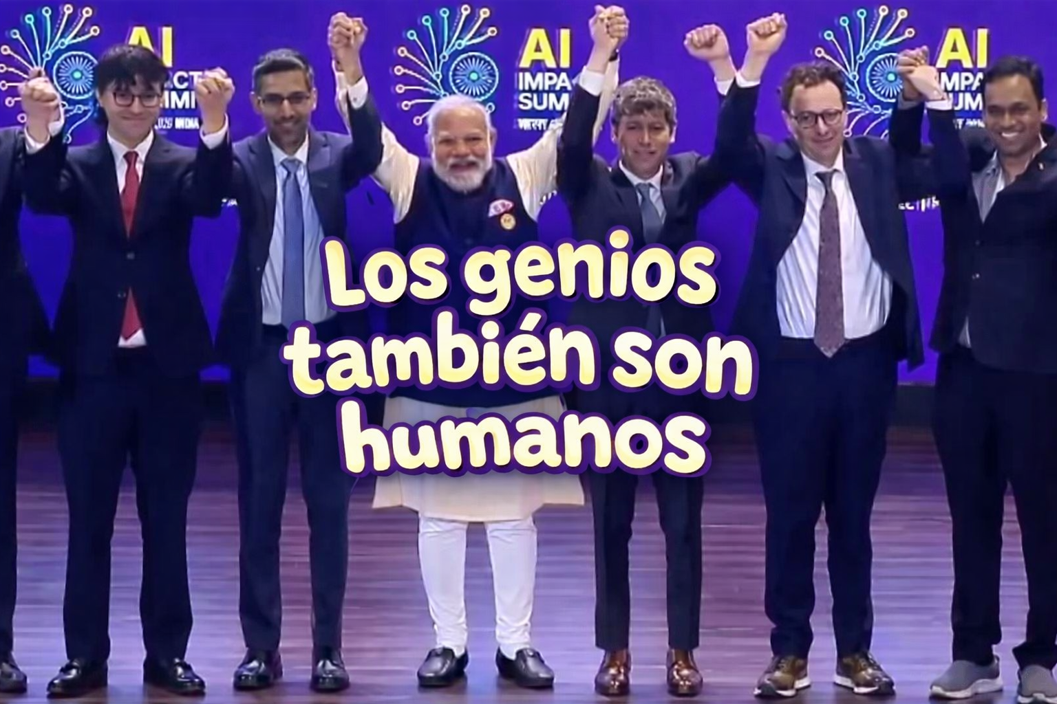 Los genios también son humanos