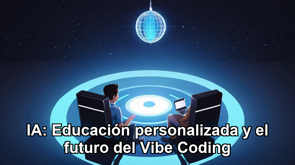 IA: Educación personalizada y el futuro del Vibe Coding