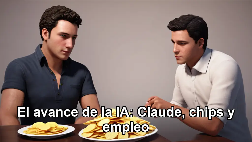 El avance de la IA: Claude, chips y empleo