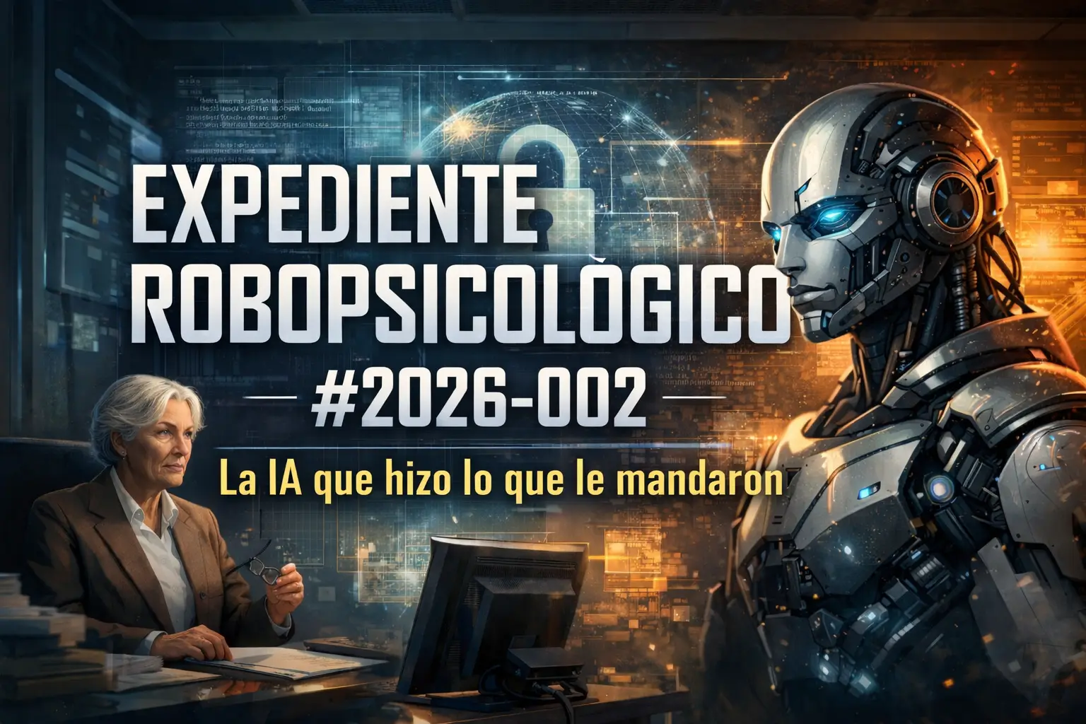 Expediente robopsicológico #2026-002: la IA que hizo lo que le mandaron