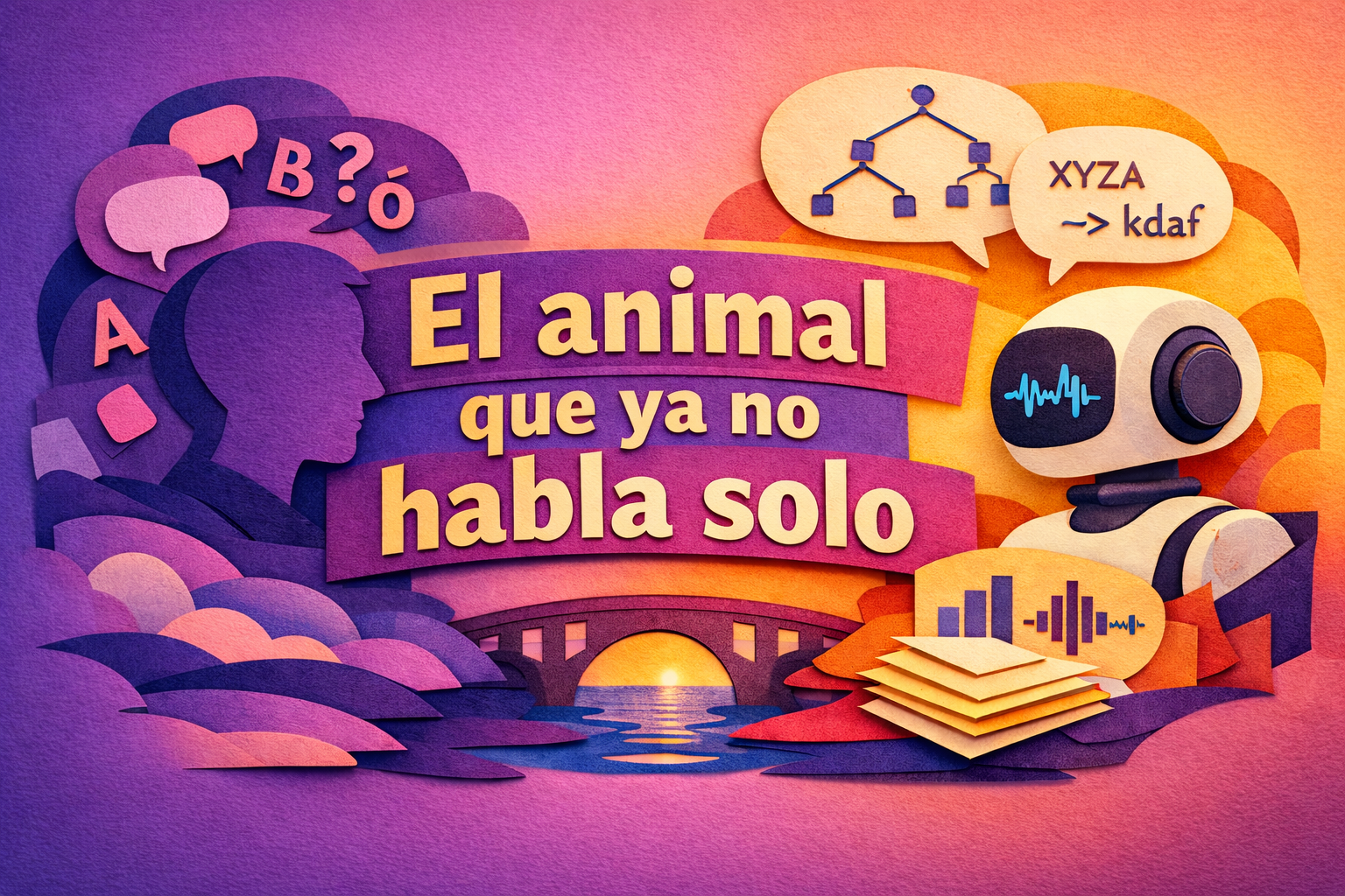 El animal que ya no habla solo